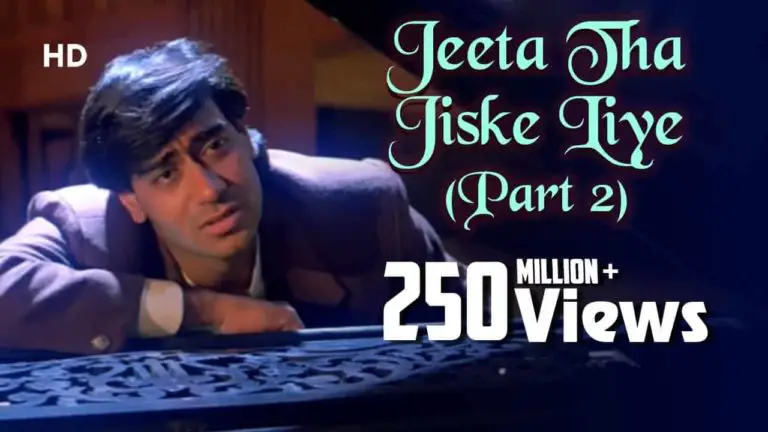 JEETA THA JISKE LIYE LYRICS Dilwale TopBestLyrics