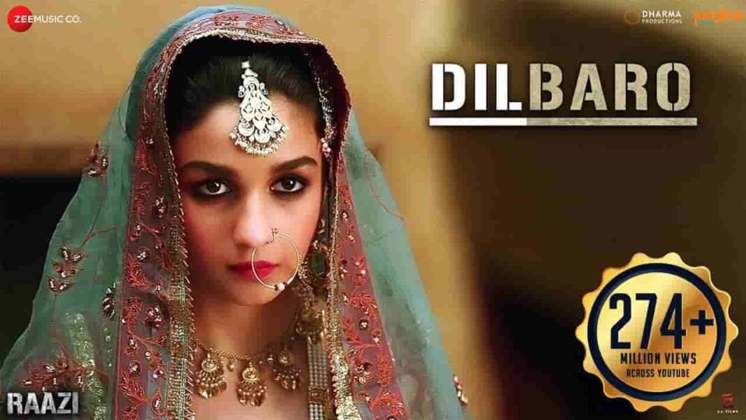 UNGLI PAKAD KE TUNE LYRICS - Raazi - TopBestLyrics