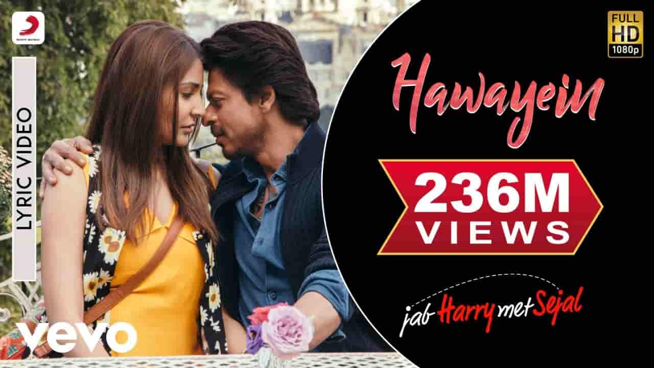 Hawayein Lyrics - Arijit Singh Hawayein Lyrics