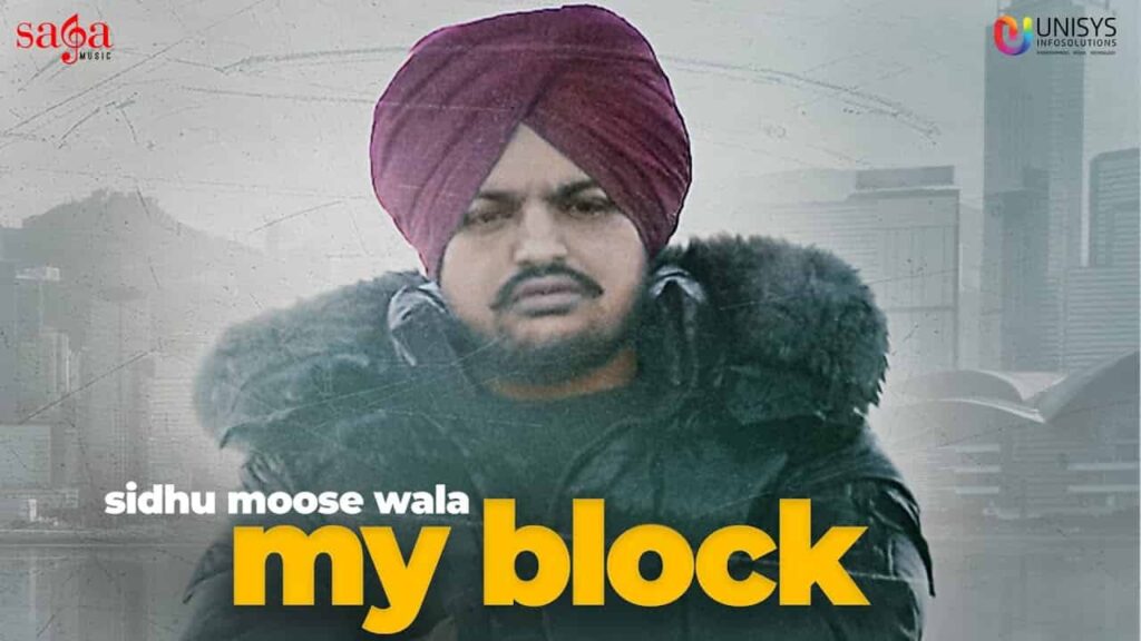 My Block Lyrics - Sidhu Moose Wala