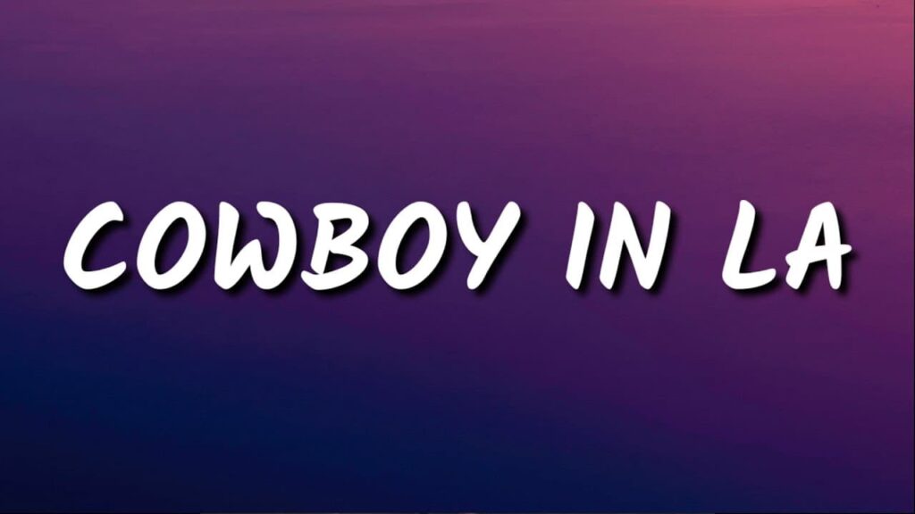 Cowboy in LA Lyrics