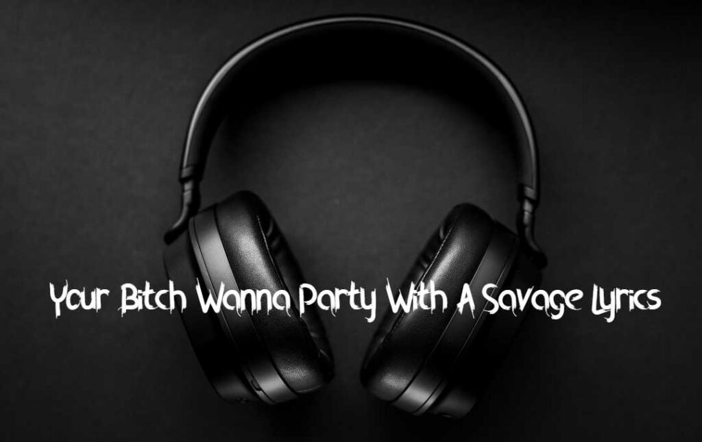 Your Bitch Wanna Party With A Savage Lyrics