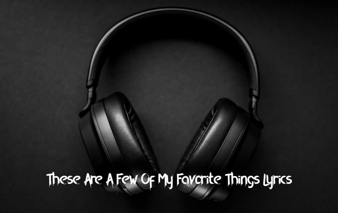 these are a few of my favorite things lyrics original