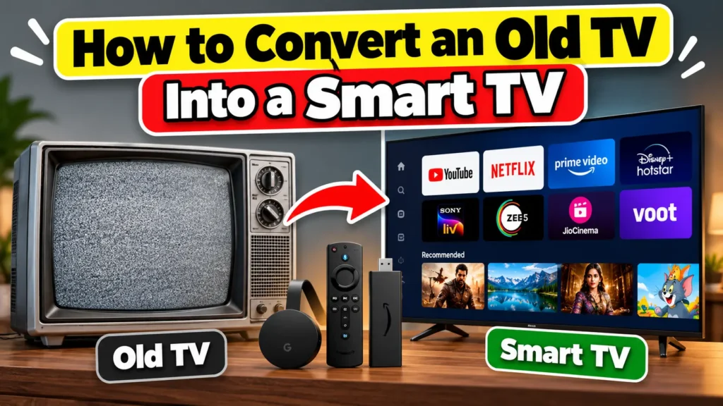 How to Convert an Old TV Into a Smart TV