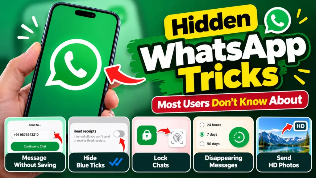 Hidden WhatsApp Tricks Most Users Don't Know About